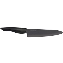Extrem scharfe, schwarze Keramikmesser Shin black von Kyocera