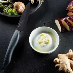 Extrem scharfe, schwarze Keramikmesser Shin black von Kyocera