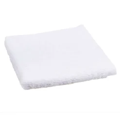 Fair Trade Seiftuch 30x30 cm weiß - Seiflappen Bio Baumwolle