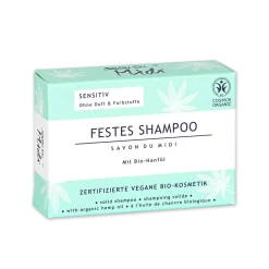 Festes Shampoo Sensitive mit Bio Hanföl von Savon du Midi