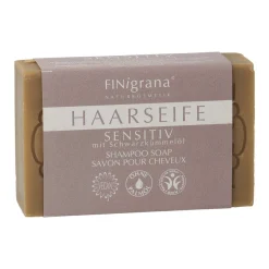 FiniGrana Aleppo Haarwaschseife mit Schwarzkümmelöl für feines Haar