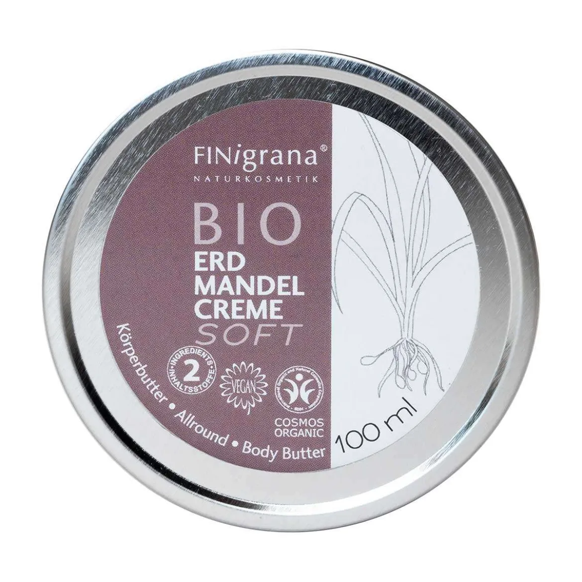 FINigrana Creme ohne Paraffin pflegt mit Erdmandelöl & Shea