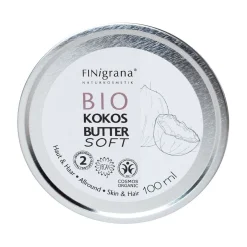 FINigrana Kokosbutter für die Haut und die Haare mit Bio Shea Butter