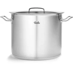 Fissler Original Profi Collection - Hoher Kochtopf mit Deckel - Edelstahl