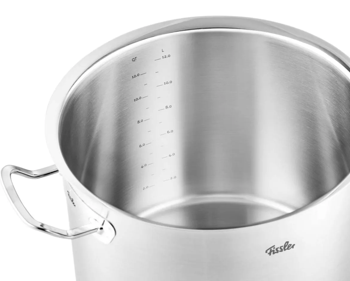 Fissler Original Profi Collection - Hoher Kochtopf mit Deckel - Edelstahl