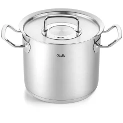 Fissler Original Profi Collection - Hoher Kochtopf mit Deckel - Edelstahl