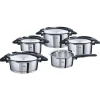 Fissler Topfset Intensa 5-teilig Edelstahl - schonend kochen