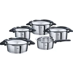 Fissler Topfset Intensa 5-teilig Edelstahl - schonend kochen