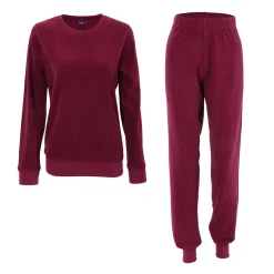 Frottee Schlafanzug Damen aus 100% weicher Bio Baumwolle