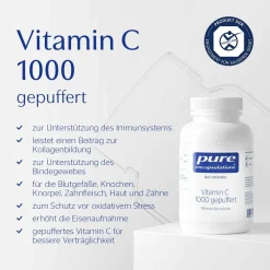 Gepuffertes Vitamin C 1000 mg von Pure Encapsulations