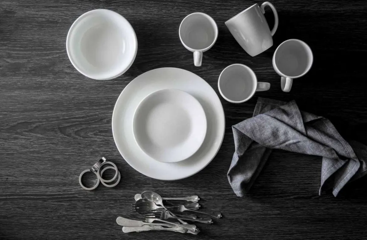 Geschirr Set weiß spülmaschinenfest von Corelle, 12-teilig kaufen