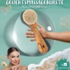Gesichtsmassagebürste aus Olivenholz