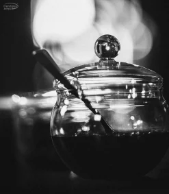 Glas Jena Marmeladendose: elegant und praktisch