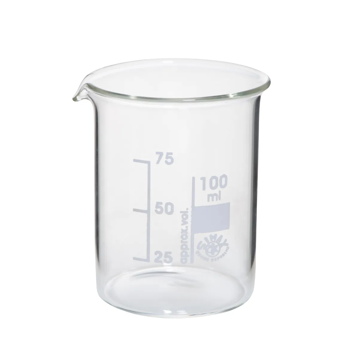 Glas Messbecher hitzebeständig