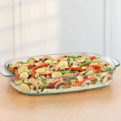Glasschale für Backofen: PureNature Backschale