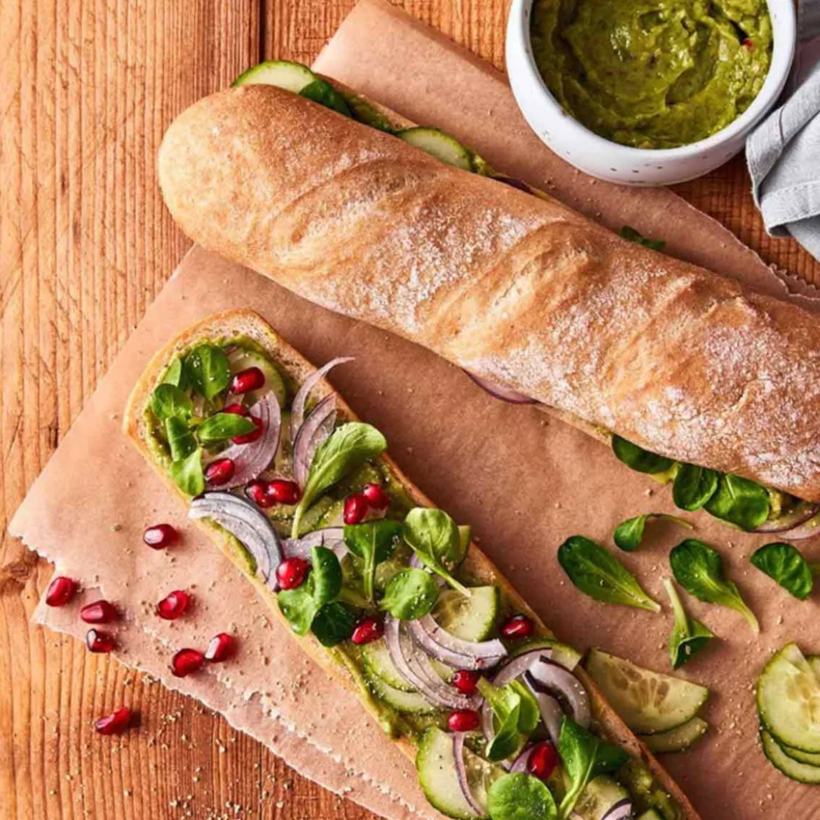 Glutenfreies Baguette zum Aufbacken knusprig frisch in 10 Minuten