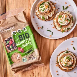 Glutenfreies Bio Hirsebrot ohne Hefe, Soja und ohne Laktose