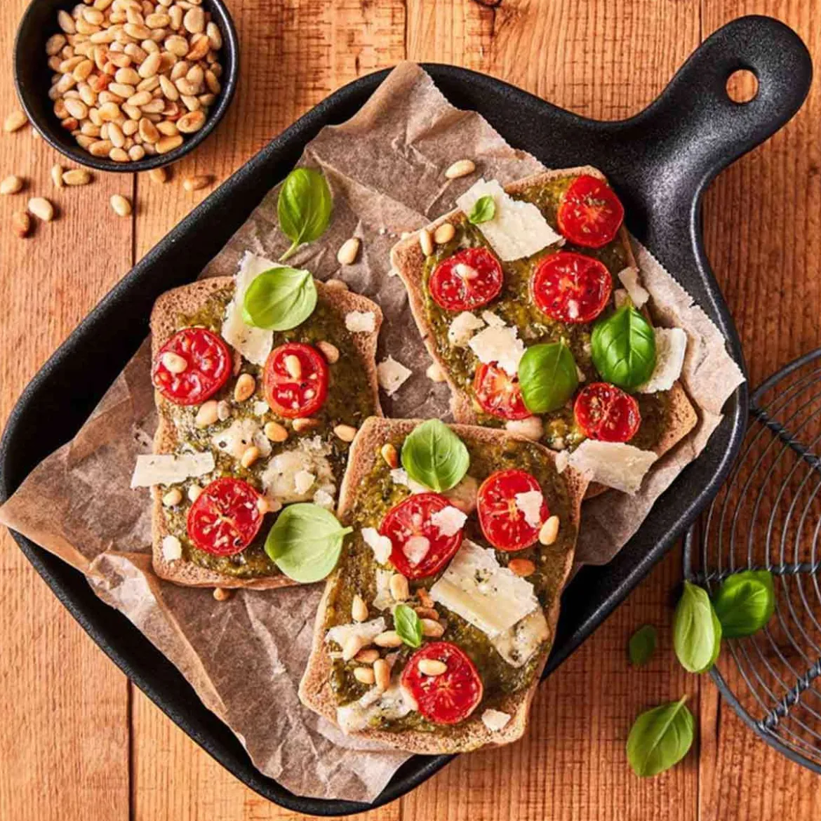 Glutenfreies Focaccia zum Aufbacken & Grillen wie in Italien