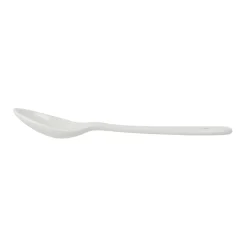 Großer Porzellanlöffel 20 cm: Schöner Müsli-Löffel, nickelfrei