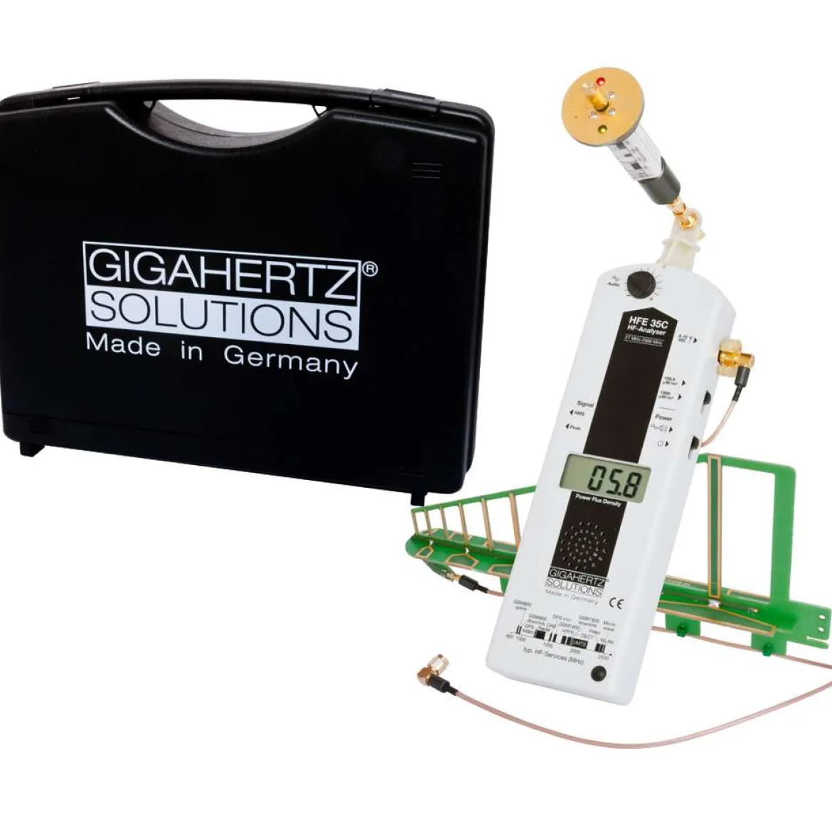HFE35C Messgerät misst hochfrequente Strahlung genau