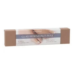 Hornhautfeile Glas: Hornhaut selbst entfernen für gepflegte Füße