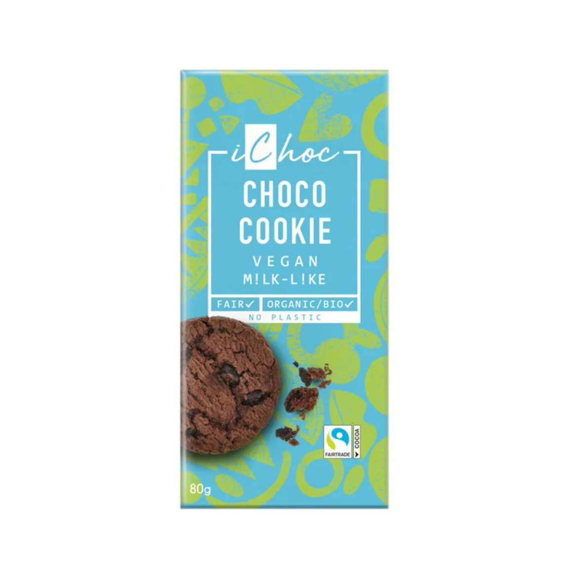 iChoc Choco Cookie-Schokolade vegan aus bester Bio-Qualität