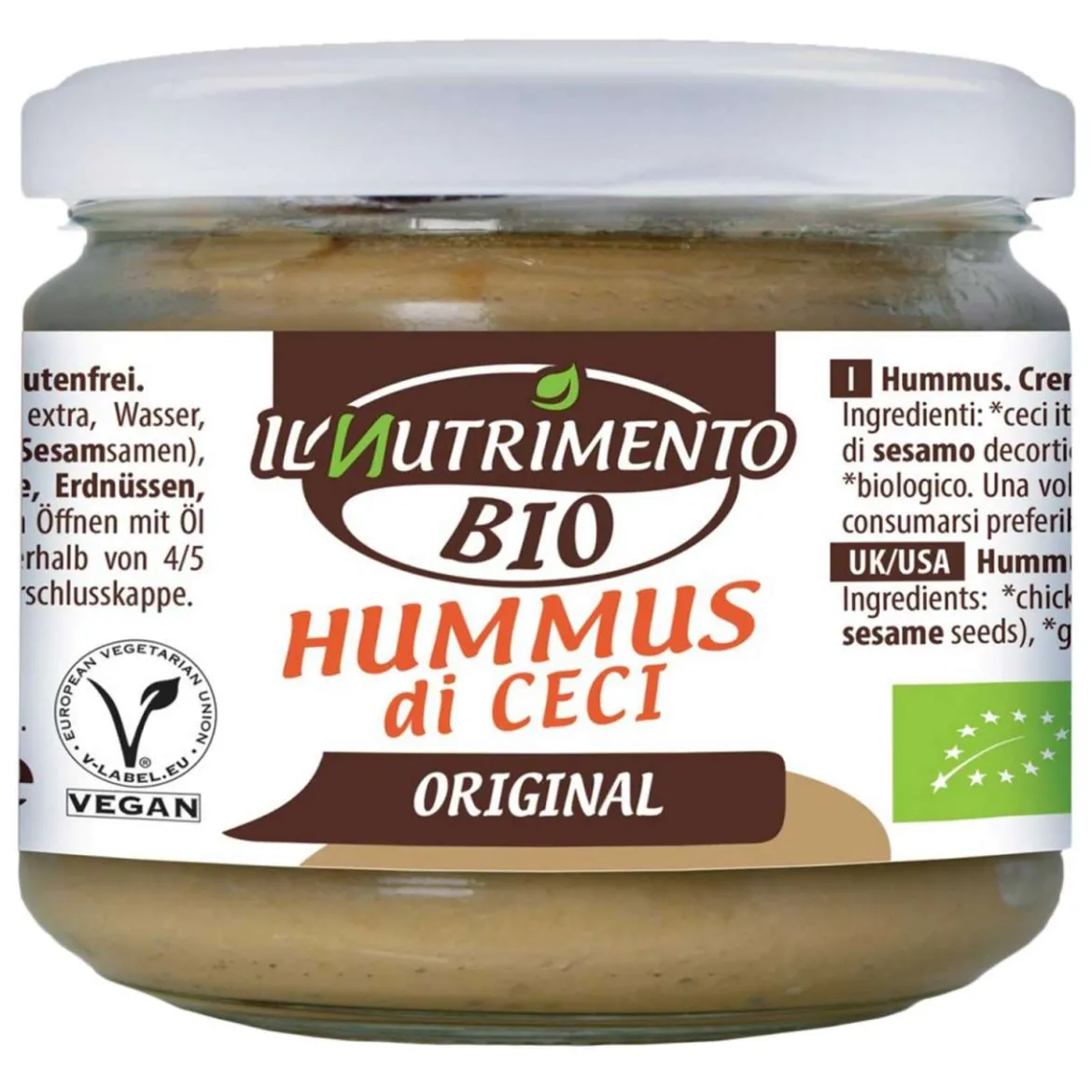 Il Nutrimento Bio Hummus: glutenfrei & lecker