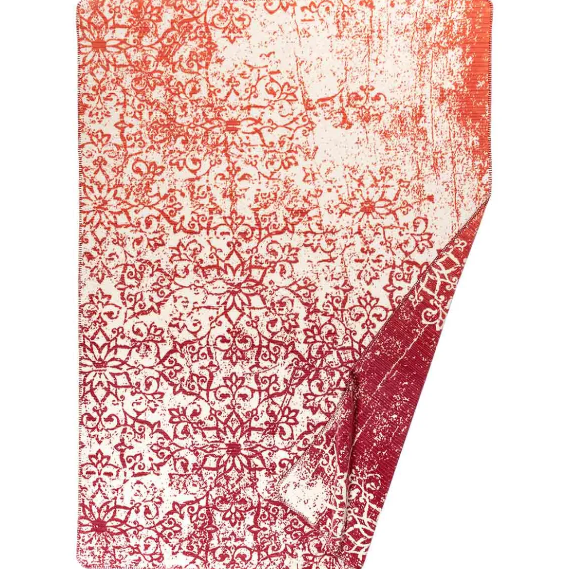 Jacquard Wohndecke Alva mit Vintage-Muster