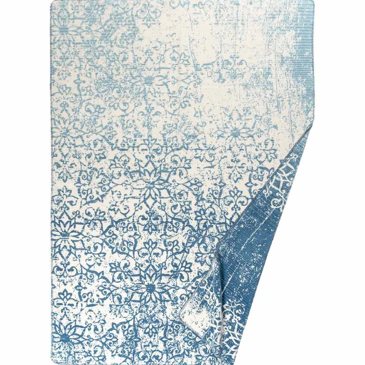 Jacquard Wohndecke Alva mit Vintage-Muster