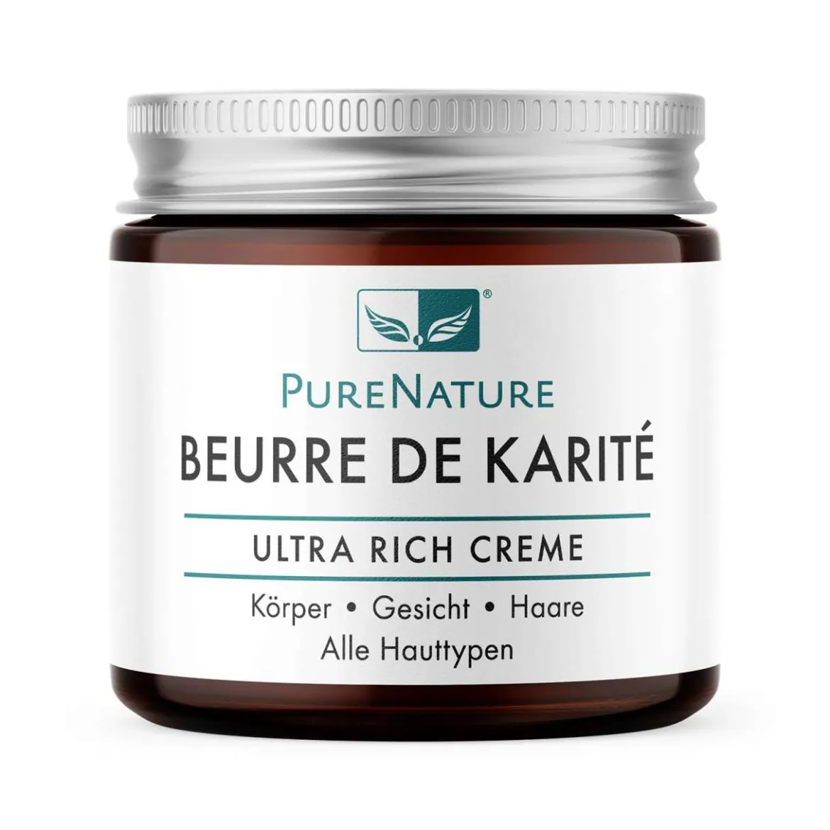 Karité Butter von PureNature - pflegende Hautcreme für Gesicht & Körper