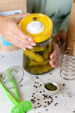 Kefirko Veggie Fermenter Gemüse-Fermentierer gelb