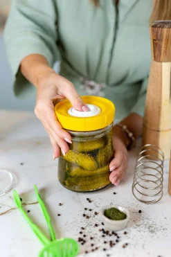 Kefirko Veggie Fermenter Gemüse-Fermentierer gelb