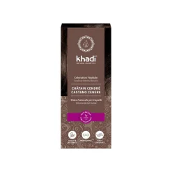 Khadi Aschbraun: Natürlich strahlende Pflanzenhaarfarbe