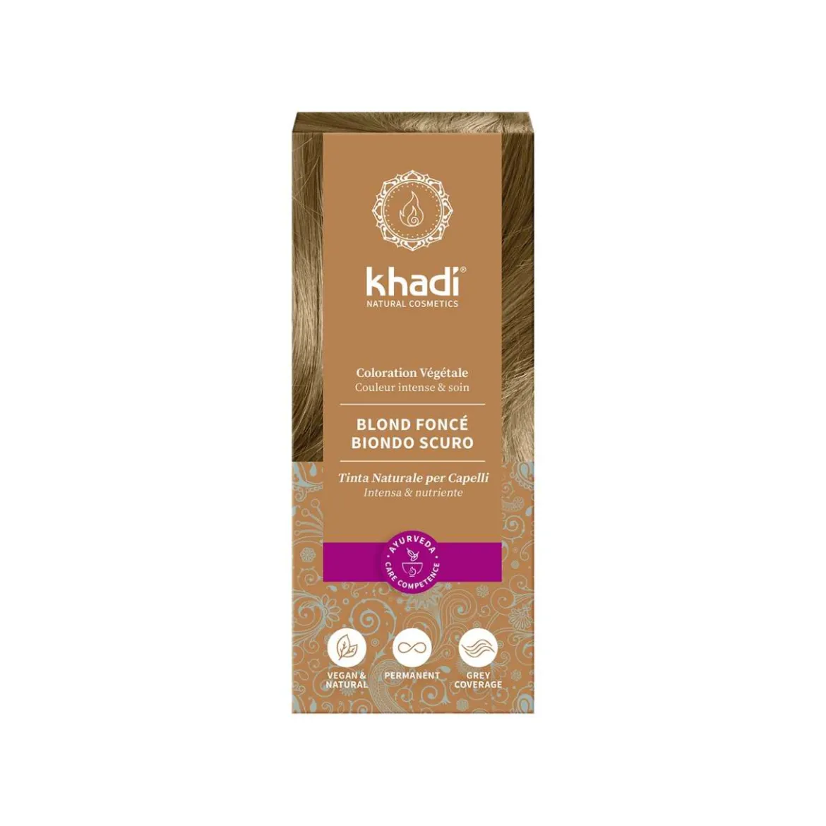 Khadi Dunkelblond: Natürliche Haarfarbe für Glanz & Strahlkraft