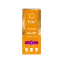 Khadi Mittelblond: Pflanzenhaarfarbe für zeitlose Eleganz