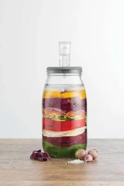 Kilner Fermentierglas 3l: Perfekte Fermentation mit Gärventil