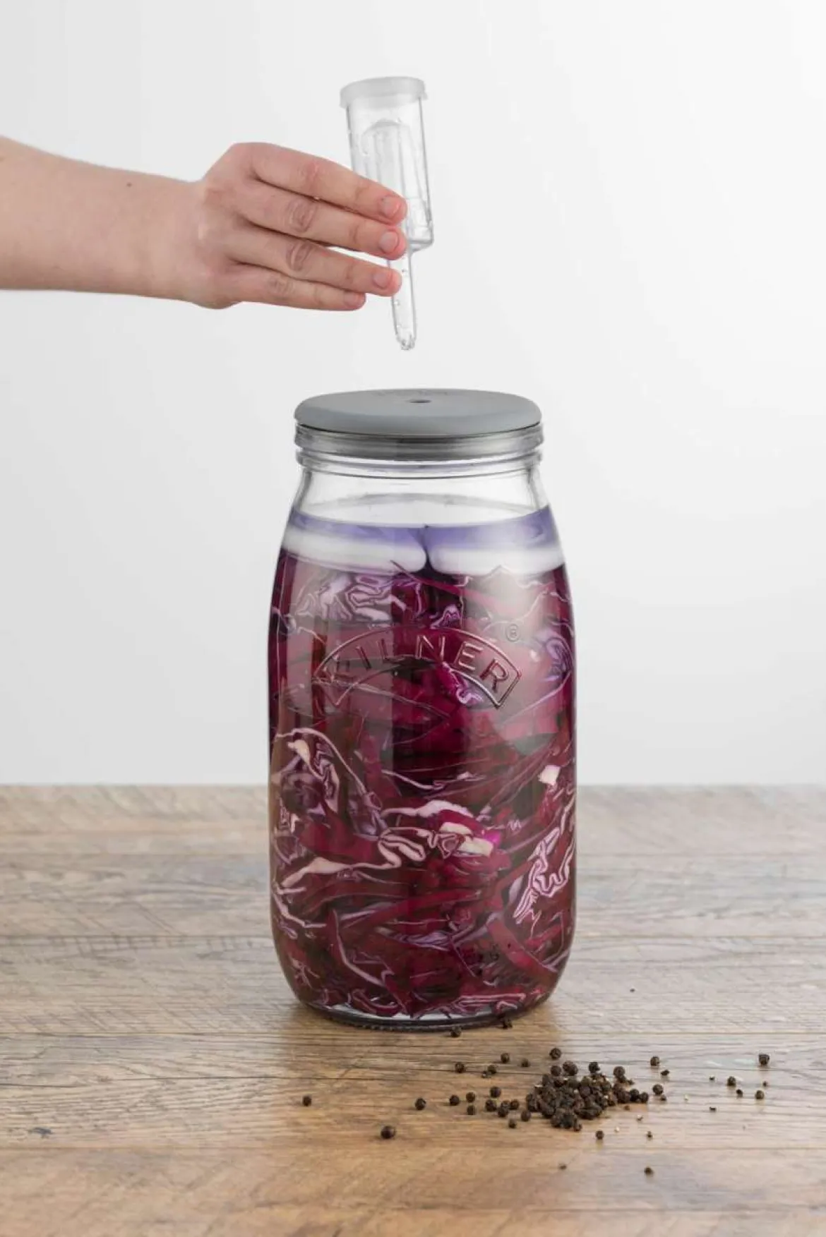 Kilner Fermentierglas 3l: Perfekte Fermentation mit Gärventil