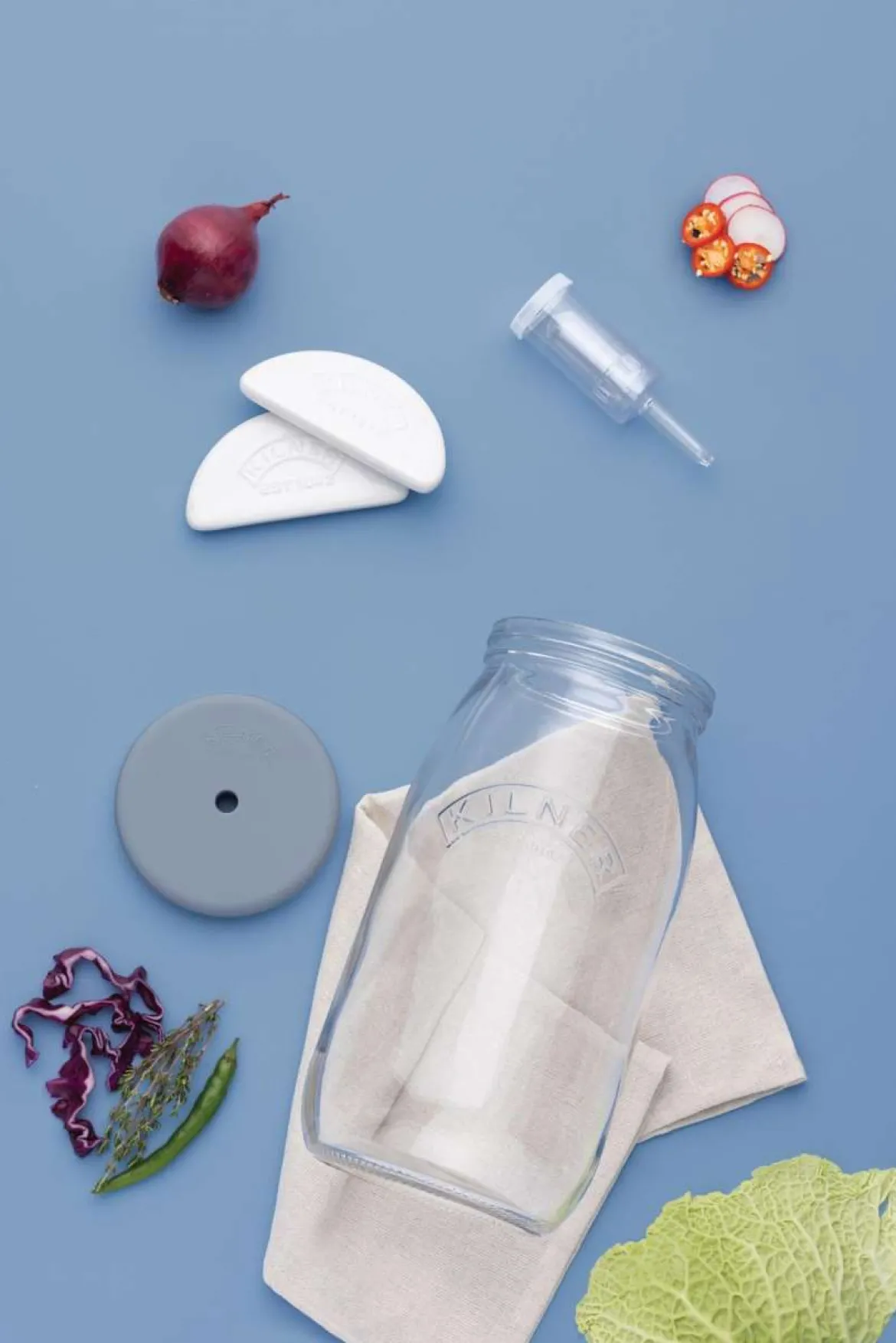 Kilner Fermentierglas 3l: Perfekte Fermentation mit Gärventil