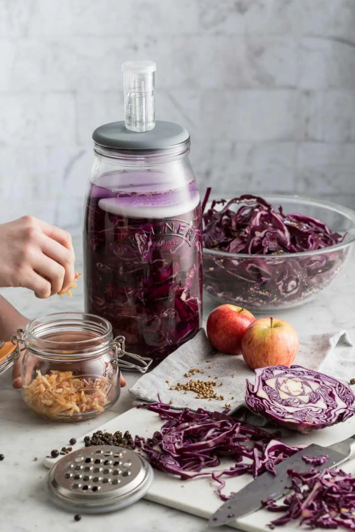 Kilner Fermentierglas 3l: Perfekte Fermentation mit Gärventil