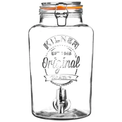 Kilner Getränkespender 5l aus Glas mit Zapfhahn