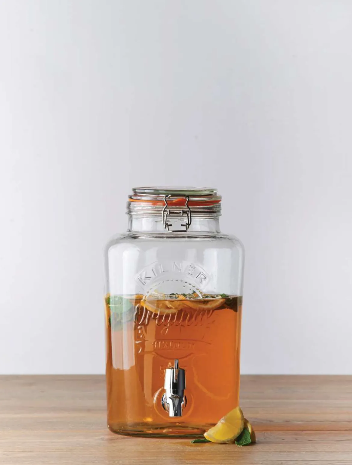 Kilner Getränkespender 5l aus Glas mit Zapfhahn