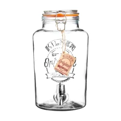 Kilner Getränkespender 5l aus Glas mit Zapfhahn