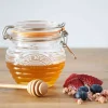 Kilner Honigglas mit Löffel aus Holz - Bienenstock Design