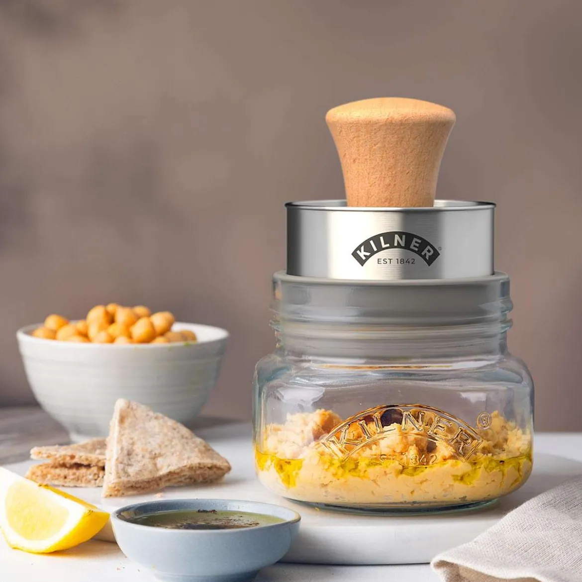 Kilner Mash & Store Guacamole Set