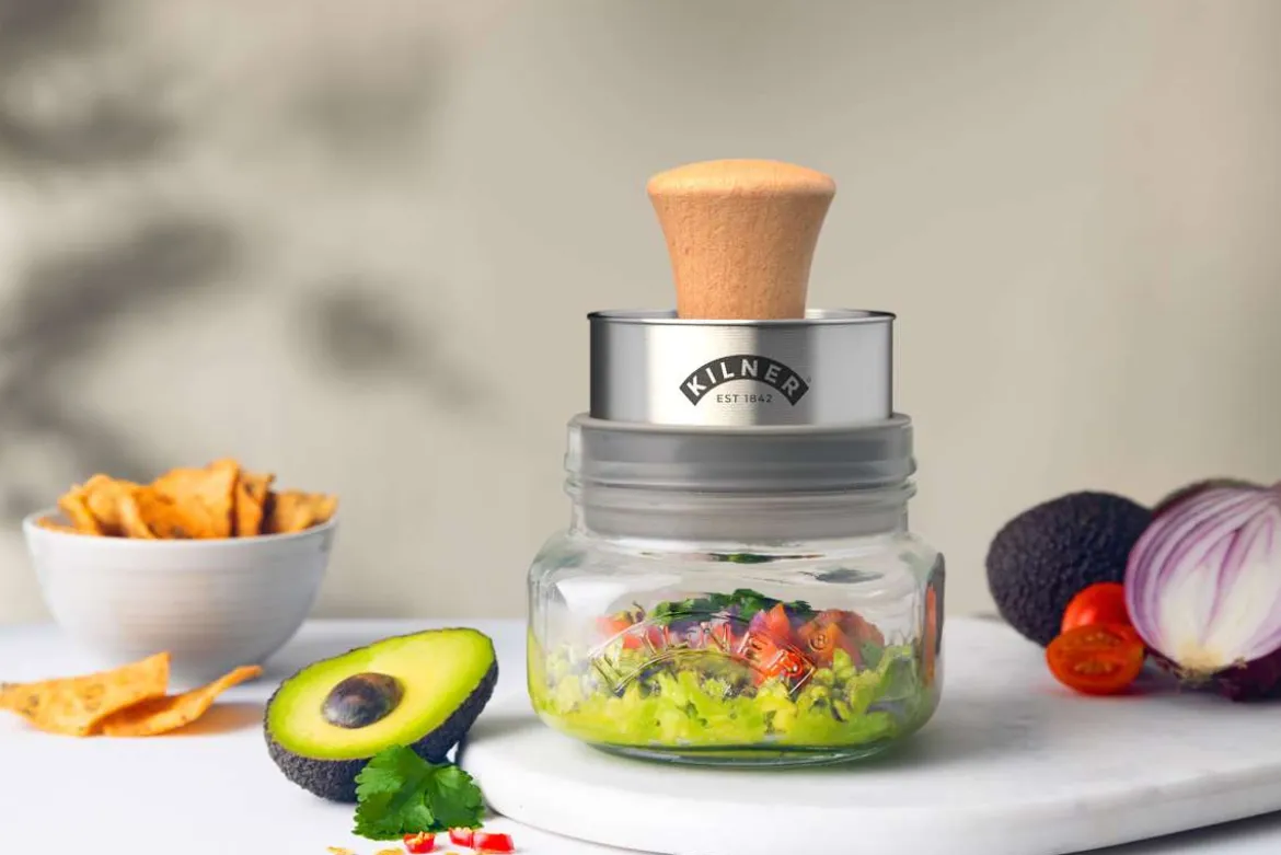 Kilner Mash & Store Guacamole Set