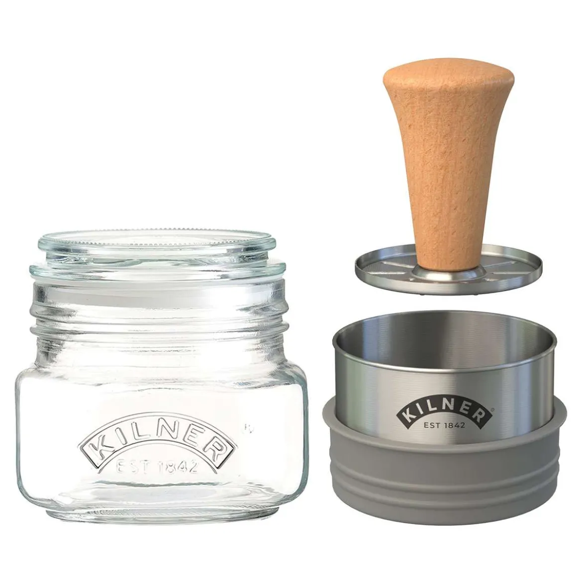 Kilner Mash & Store Guacamole Set