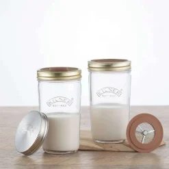 Kilner Nussmilchbereiter zum Pflanzenmilch selbst herstellen
