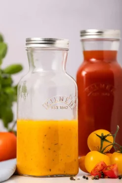 Kilner Saft- und Saucenflaschen für ästhetisches Servieren