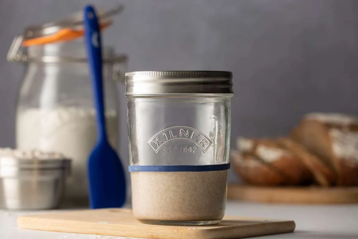 Kilner Sauerteig Starter Set - mit praktischem Zubehör