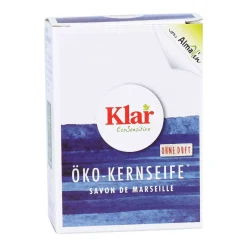 Klar Pflanzenölseife - Kernseife zum Haarewaschen unparfümiert
